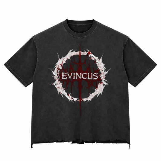 EVINCUS MADE FOR CHAOS DISTRESSED TEE
