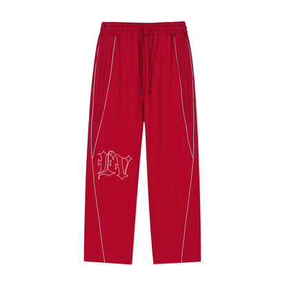ODMPOD EVINCUS Reflection Striped Tracksuit Sweatpants with reflective stripe details and elastic waistband, casual athletic style
